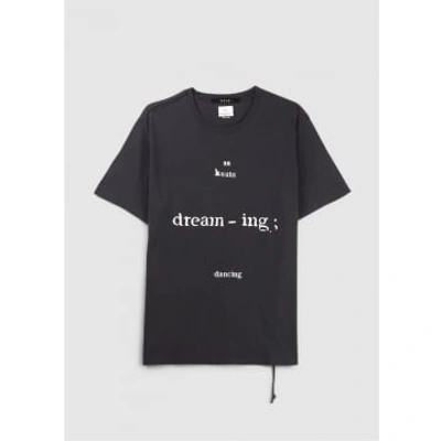 Shop Ksubi Mens Dreaming Kash Ss Faded T-shirt In Black