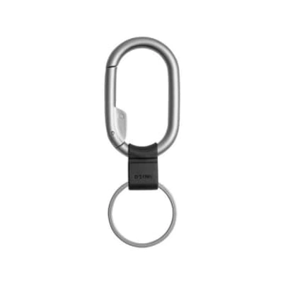 Shop Orbitkey Keyring Clip Mini Silver Pcm1-slv-100 In Metallic