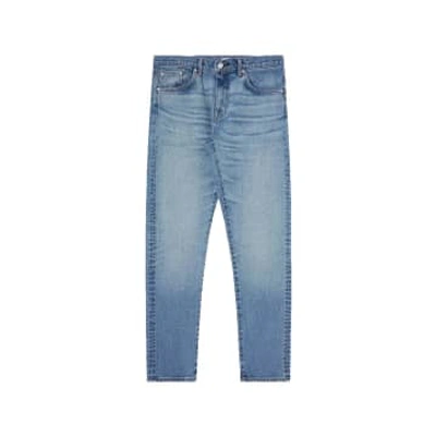 Shop Edwin Slim Tapered Jeans Blue Light   L32