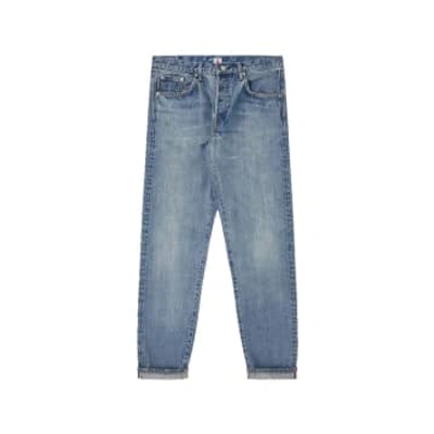Shop Edwin Regular Tapered Jeans L32 Blue Remake