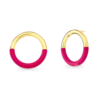 Shop M. Dolores Ballad Earring Pink In Not Applicable