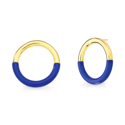 Shop M. Dolores Ballad Earring Blue In Not Applicable