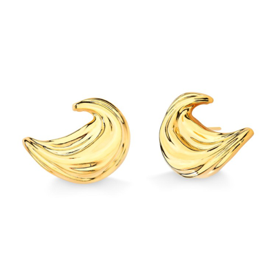 Shop M. Dolores Chantilly Earring Gold In Not Applicable