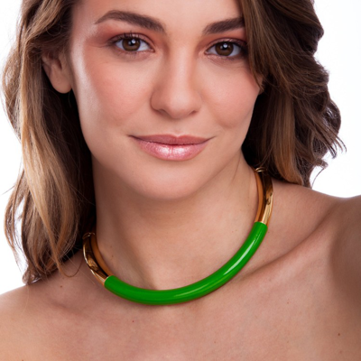 Shop M. Dolores Ballad Necklace Green In Not Applicable