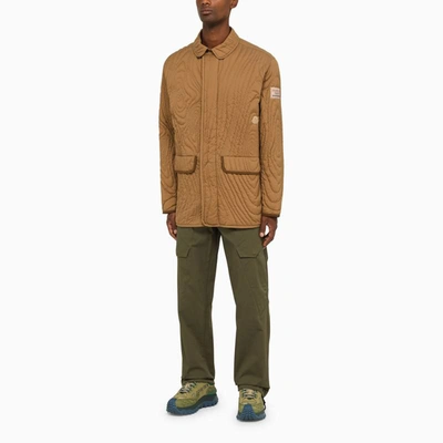 Shop Moncler Genius Moncler X Salehe Bembury Harter-heighway Short Jacket In Beige