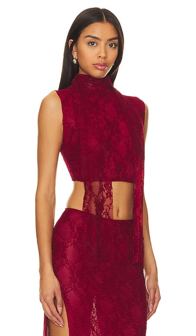 The Bodee Loren Top In Red