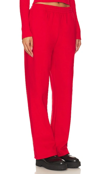 Shop Atoir The Straight Leg Track Pant In Chili