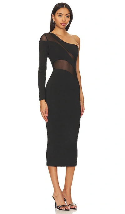 Superdown Kaelyn Maxi Dress In Black