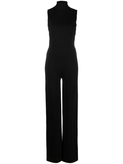 Shop Gauge81 Gijon Roll Neck Jumpsuit - Women's - Polyamide/rayon In Black