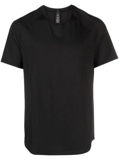 Shop Lululemon Black License To Train Short Sleeve T-shirt