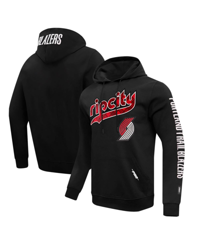 Shop Pro Standard Men's  Black Portland Trail Blazers 2023/24 City Edition Pullover Hoodie