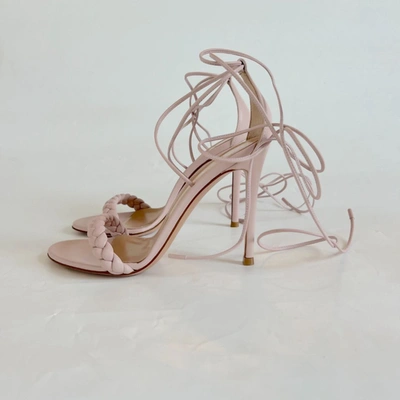 Pre-owned Gianvito Rossi Leomi Ankle-tie Sandals, 36.5