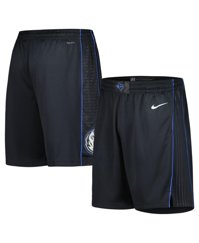 Shop Nike Men's  Black Dallas Mavericks 2022/23 City Edition Swingman Shorts