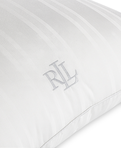 Ralph Lauren Down Illusion Medium Density Down Alternative Pillow, Standard/queen In White