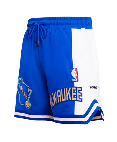 Pro Standard Men's  Royal Milwaukee Bucks 2023/24 City Edition Dk Shorts In Royal