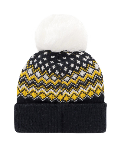 Shop 47 Brand Women's ' Navy Cal Bears Elsa Cuffed Knit Hat With Pom