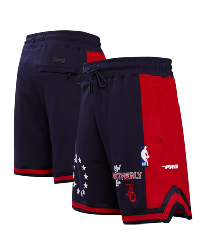 Pro Standard Men's  Navy Philadelphia 76ers 2023/24 City Edition Dk Shorts In Navy