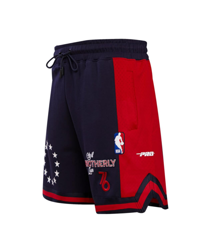 Pro Standard Men's  Navy Philadelphia 76ers 2023/24 City Edition Dk Shorts In Navy