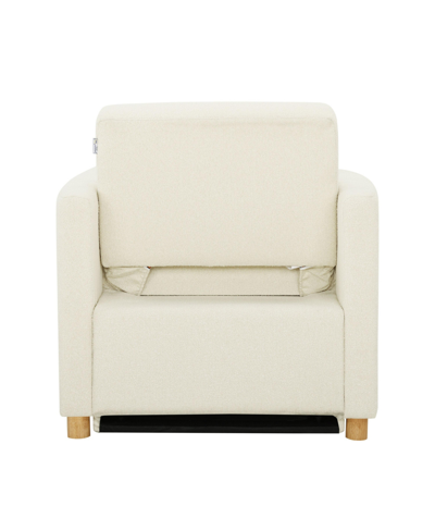 Shop Serta Ivar 36" Convertible Chair In Ivory