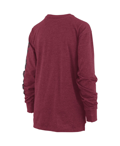 Pressbox Garnet South Carolina Gamecocks Two-hit Canyon Long Sleeve T-shirt In Garnet