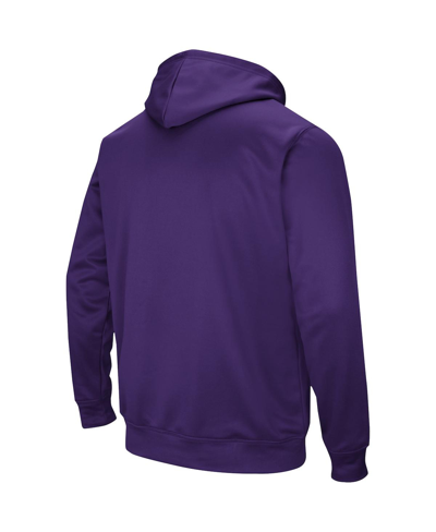 Colosseum Youth   Purple Washington Huskies Big Logo Pullover Hoodie In Purple