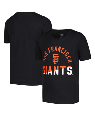 Shop Outerstuff Big Boys Black San Francisco Giants Halftime T-shirt