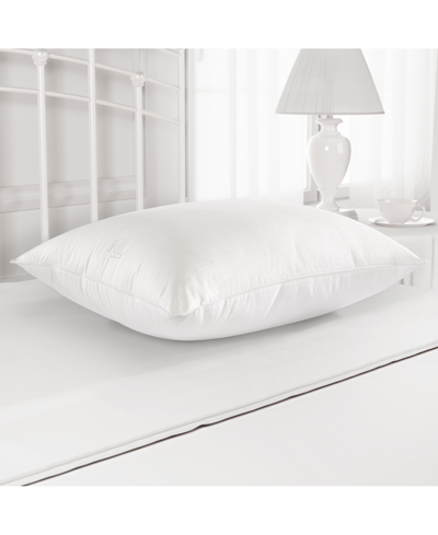 Ralph Lauren Won't Go Flat Foam Core Extra Firm Density Down Alternative Pillow, Standard/queen In White