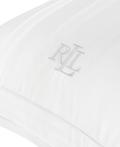 Ralph Lauren Down Illusion Firm Density Down Alternative Pillow, King In White