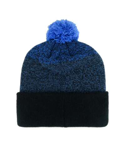 47 Brand Men's ' Navy Dallas Cowboys Dark Freeze Cuffed Knit Hat With Pom In Navy