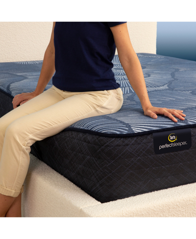 Serta Perfect Sleeper Dazzling Night 12" Medium Hybrid Mattress Set, Twin In No Color