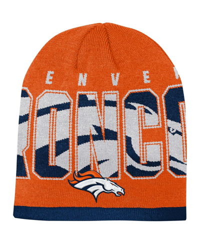 Shop Outerstuff Youth Boys And Girls Orange Denver Broncos Legacy Beanie