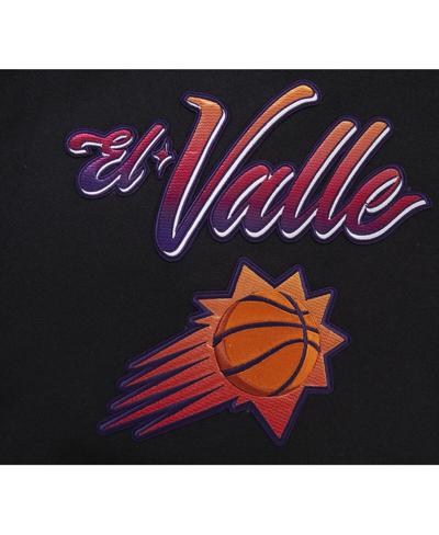 Pro Standard Men's  Black Phoenix Suns 2023/24 City Edition Full-zip Varsity Jacket In Black