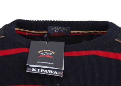 Pre-owned Paul & Shark Yachting Herren Pullover Sweater Rundhals 3xl Kipawa Kpw Oslo 1938 In Blau