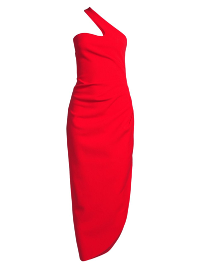 Shop Misha Women's Delancey Cocktail Dress In Red