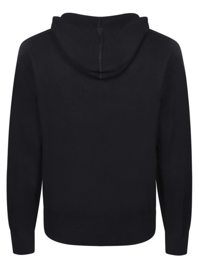 Shop Burberry Half-zip Black Sweatshirt