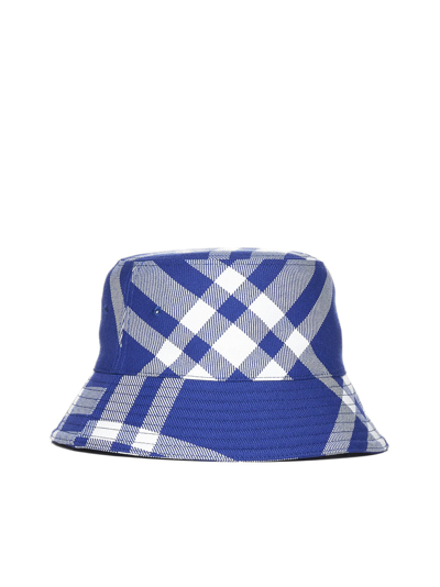 Shop Burberry Hat In Knight Ip Check