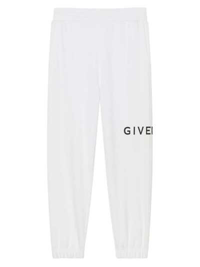 Shop Givenchy Men's Archetype Slim Fit Jogger Pants In White