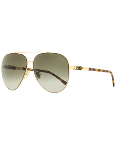 Shop Jimmy Choo Women's Gray S 63mm Sunglasses In Gold