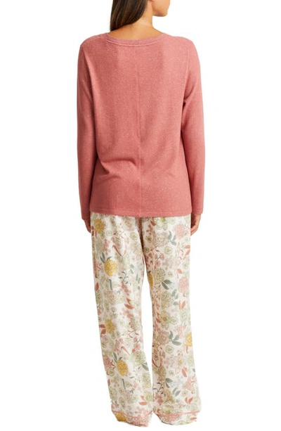 Shop Papinelle Karolina Relaxed Fit Pajamas In Soft Cinnamon