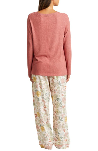 Papinelle Karolina Relaxed Fit Pajamas In Soft Cinnamon