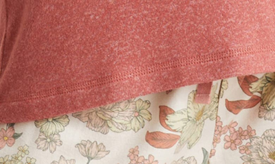 Papinelle Karolina Relaxed Fit Pajamas In Soft Cinnamon