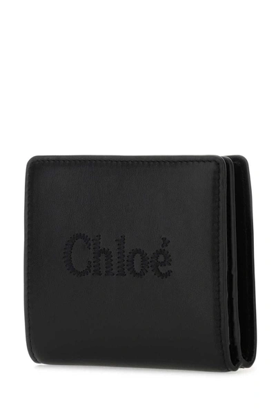 Shop Chloé Chloe Wallets In Black