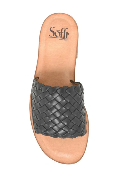 Shop Söfft Ardee Leather Sandal In Black