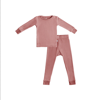 Shop Dreamland Baby Toddler Bamboo Pajamas In Pink
