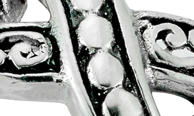 Samuel B. Sterling Silver Infinity Ring In Silver
