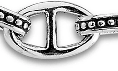 Samuel B. Sterling Silver Mariner Link Bracelet In Silver