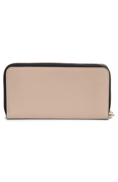 Kate Spade Staci Continental Wallet In Warm Beige Multi