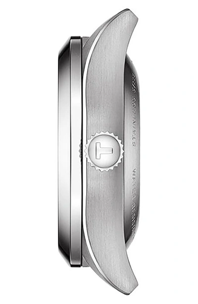 Tissot T-my Diamond Automatic Bracelet Watch & Leather Strap Gift Set, 29.3mm In Anthracite