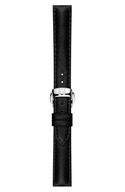 Tissot T-my Diamond Automatic Bracelet Watch & Leather Strap Gift Set, 29.3mm In Anthracite