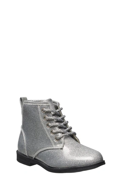 Shop Lucky Brand Kids' Shimmer Boot In Silver